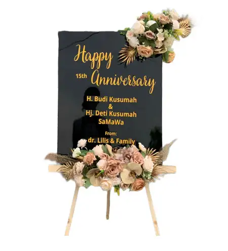 Papan Bunga Akrilik Margosari