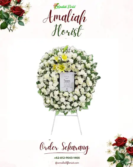 Krans Bunga Duka Margosari